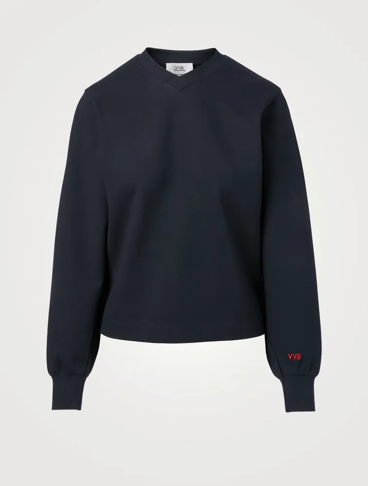 Jersey Long-Sleeve Sweatshirt