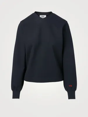 Jersey Long-Sleeve Sweatshirt