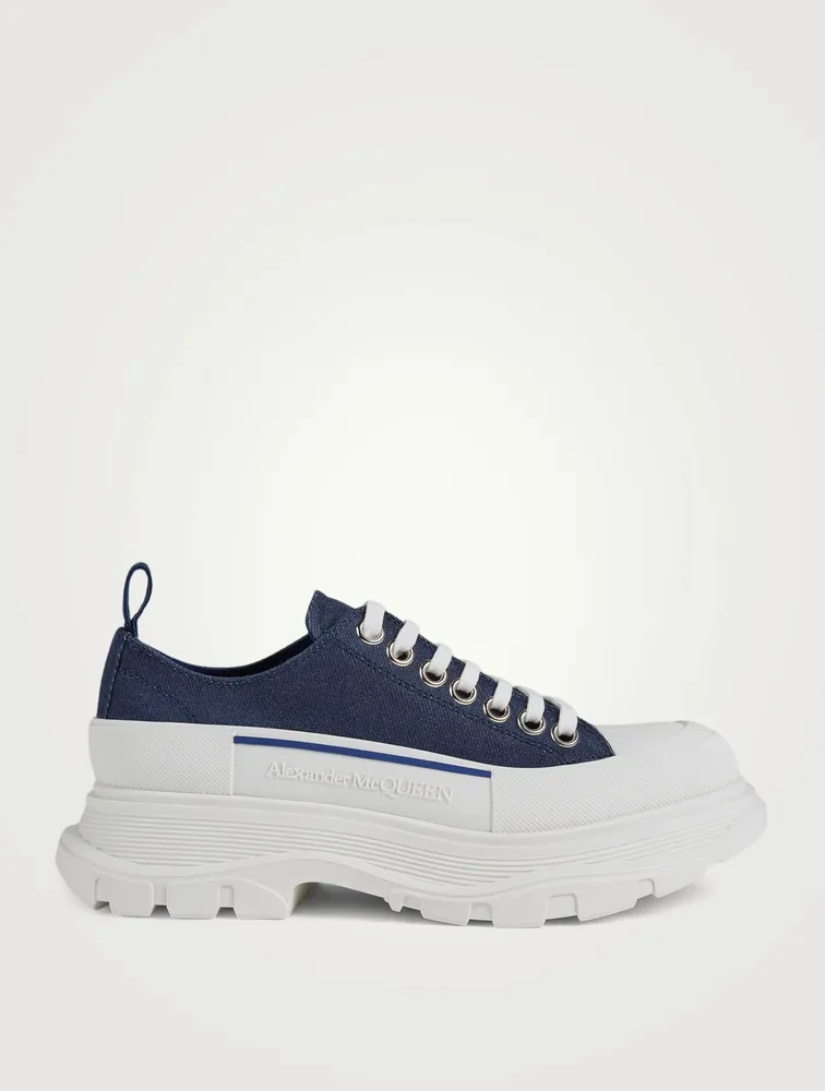 Tread Slick Denim Platform Sneakers