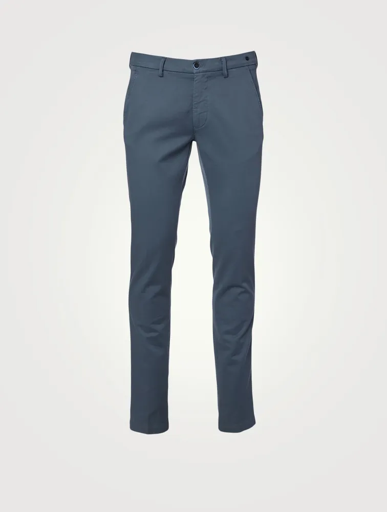 Cotton Twill Stretch Pants