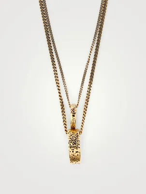 Layered Pendant Necklace