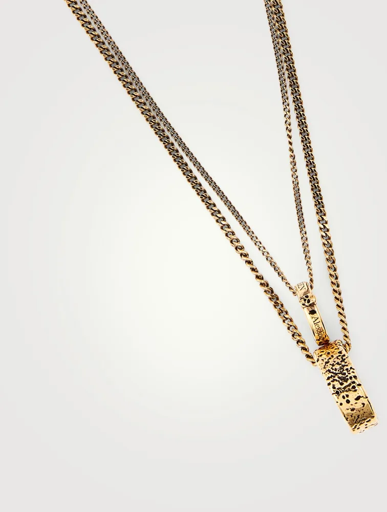 Layered Pendant Necklace