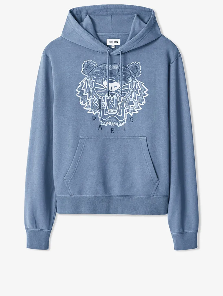 Gradient Tiger Cotton Hoodie