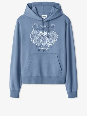 Gradient Tiger Cotton Hoodie