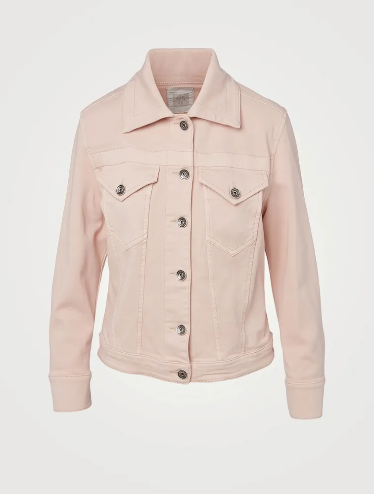 Cotton Stretch Denim Jacket