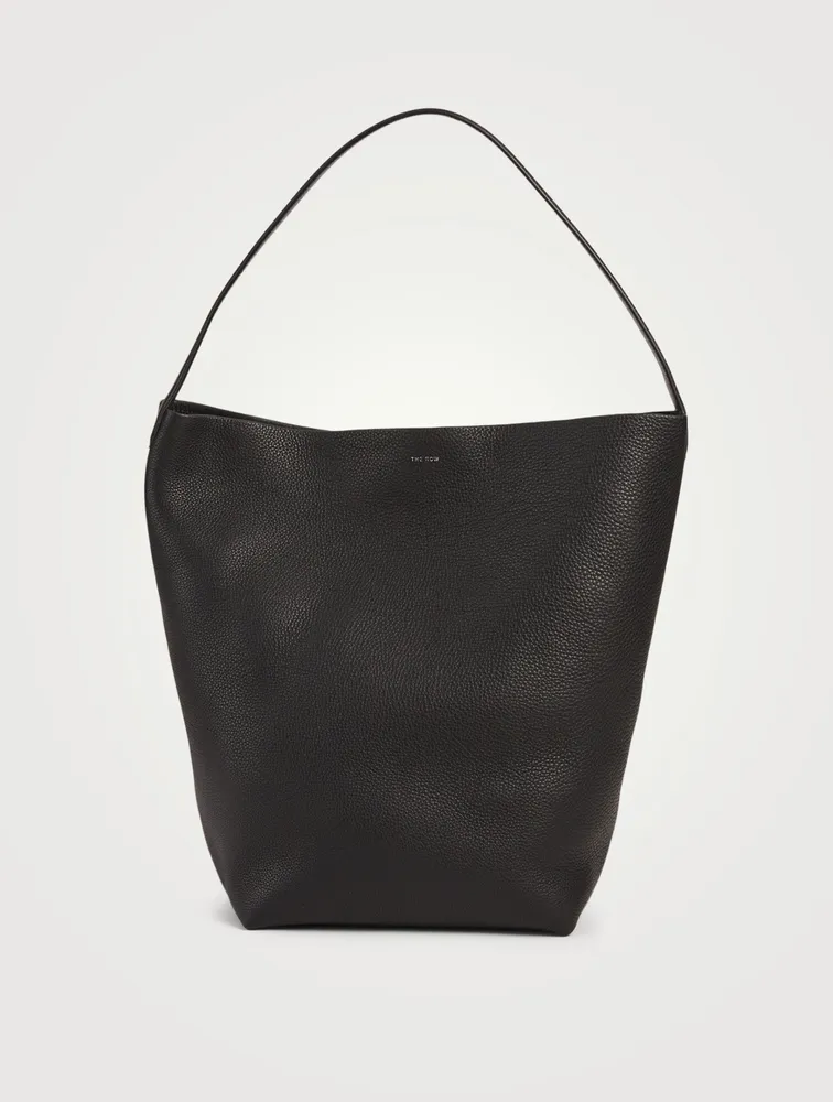 Large N/S Park Leather Tote Bag