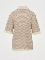 Ella Knit Polo Sweater