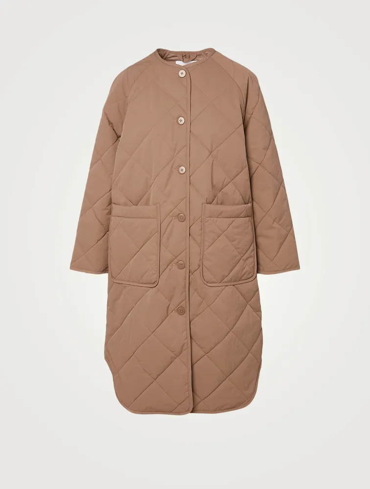 Ruth Quilted Oversized Coat