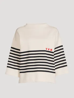 Organic Cotton T-Shirt Striped Print