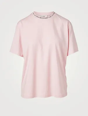 Organic Cotton Logo Rib T-Shirt