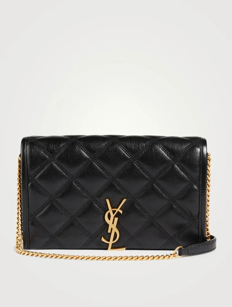 Becky YSL Monogram Leather Chain Wallet Bag