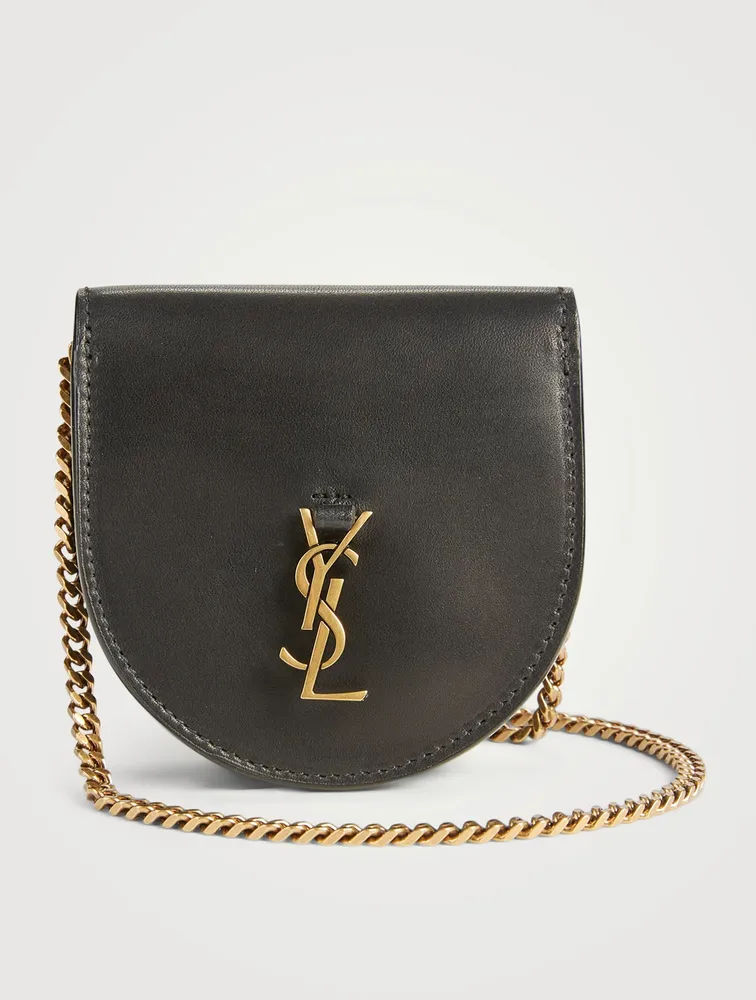 Baby Le K Leather Chain Coin Purse Bag