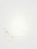 Aviator Optical Glasses With Blue Block Lenses