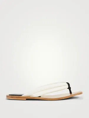 Leather Thong Sandals