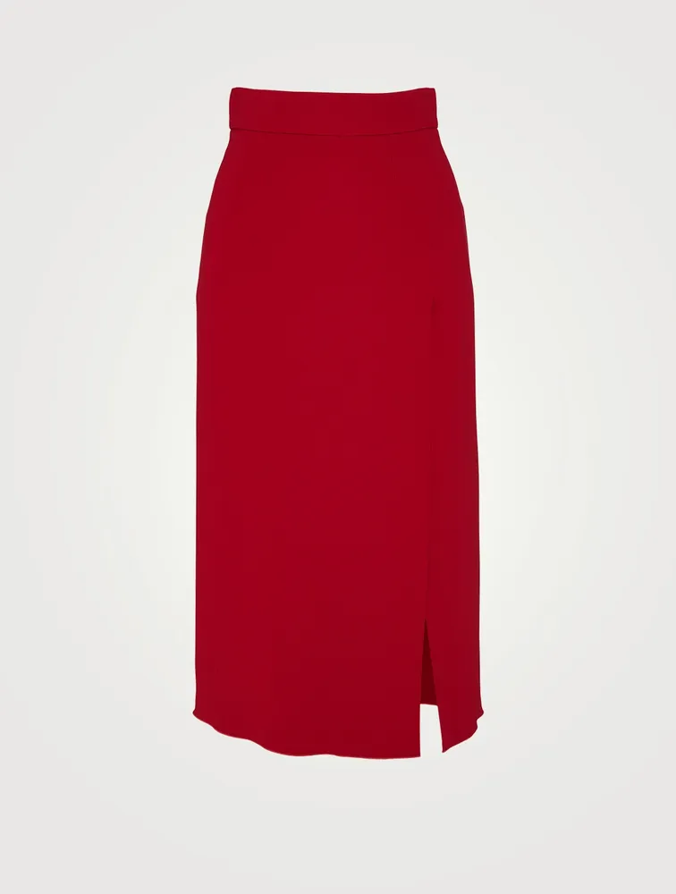 Cady Midi Skirt With Side Slit