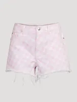 Bite Shorts Gingham Print