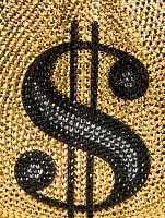 Money Bags Pouch Crystal Clutch