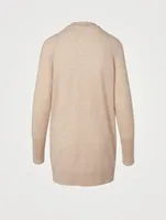 Cashmere Open Cardigan