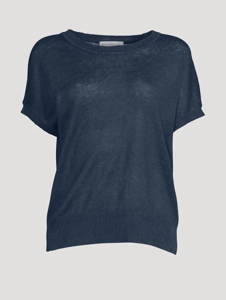 Linen Short-Sleeve T-Shirt