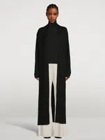 Christobel Cashmere And Silk Long Cardigan