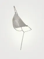 Crystal Mesh Bra