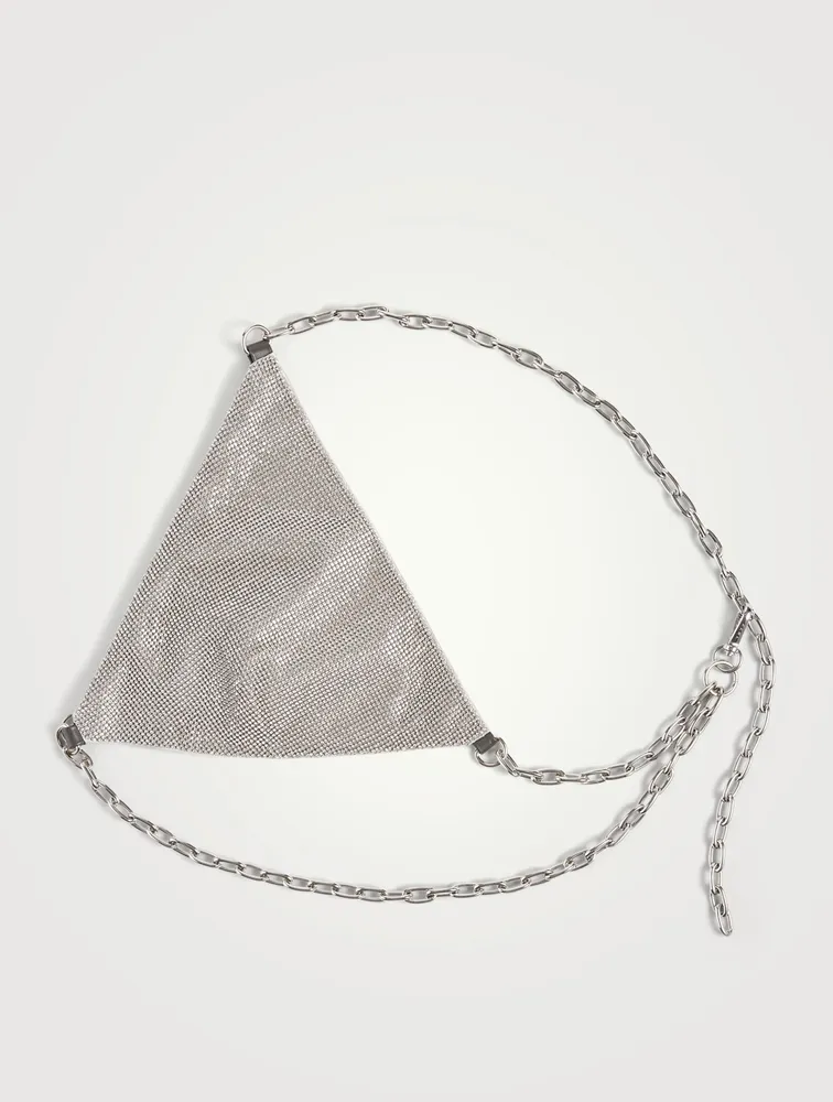 Crystal Mesh Bra