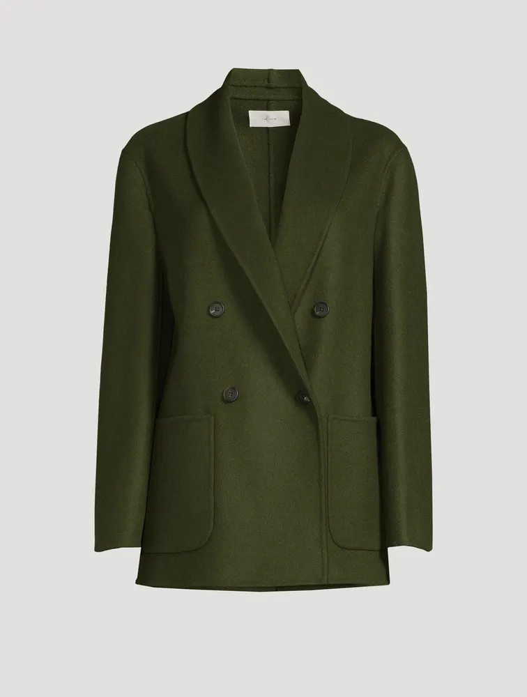 Sai Cashmere Double-Breasted Blazer