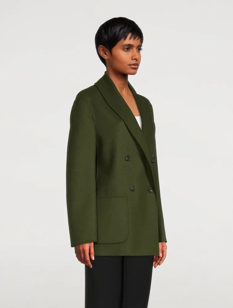 Sai Cashmere Double-Breasted Blazer
