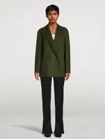 Sai Cashmere Double-Breasted Blazer