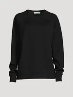 Cashmere-Blend Crewneck Sweater