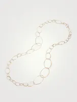 18K Rose Gold Chain Necklace
