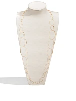 18K Rose Gold Chain Necklace