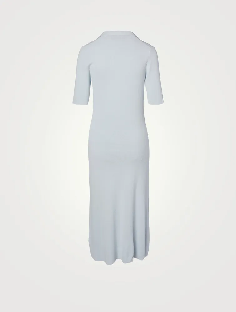 Baize Polo Midi Dress
