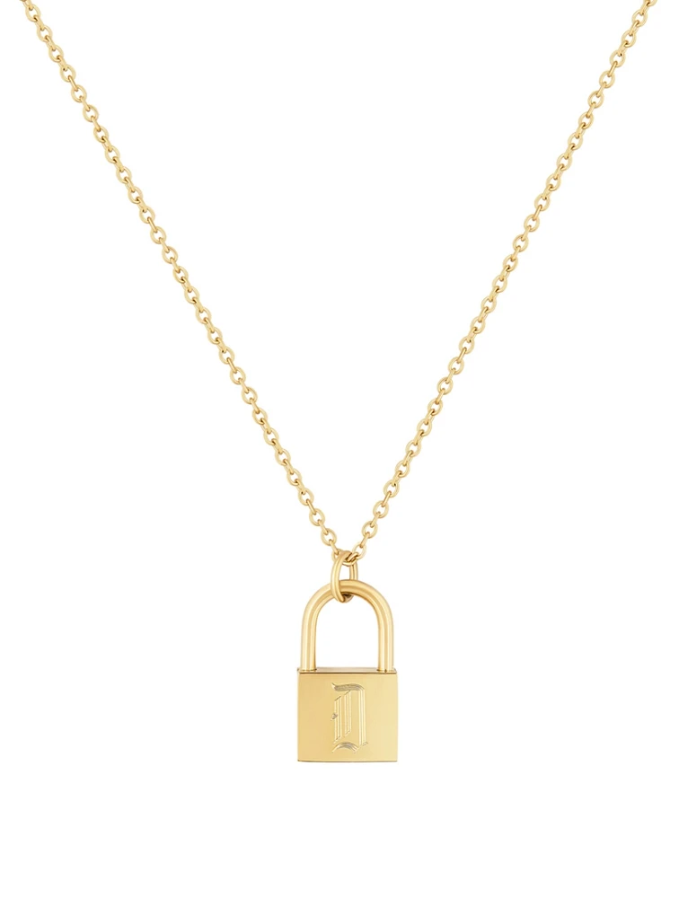 Love Letter 14K Gold Filled D Necklace