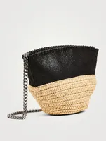 Falabella Raffia Crossbody Bag