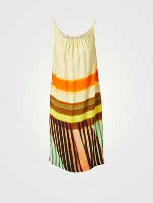 Diako Printed Slip Dress