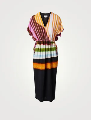 Dorias Printed Midi Dress
