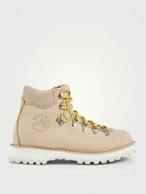 Roccia Vet Nubuck Lace-Up Ankle Boots