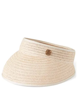 Patty Straw Visor Hat