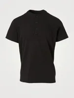 Classic Cotton Henley T-Shirt