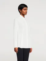 Cotton Peplum Shirt
