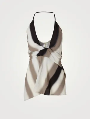 Laura Viscose Crepe Printed Top