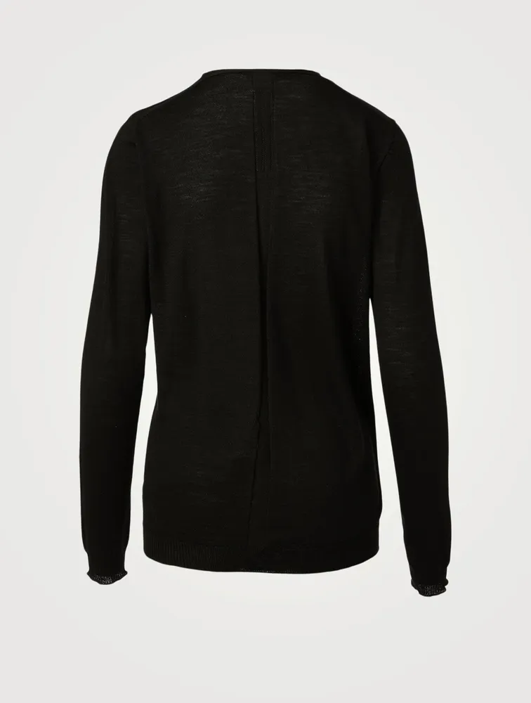 Wool V-Neck Sweater
