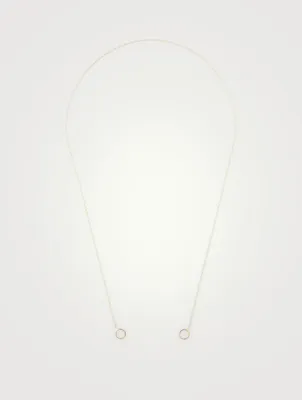 14K Yellow Gold Fine Square Link Chain