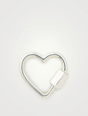 Sterling Silver Heart Lock