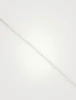 Pearl Strand With 14K Yellow Gold Loops