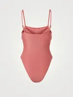 Jenna Ribbed One-Piece Swimsuit