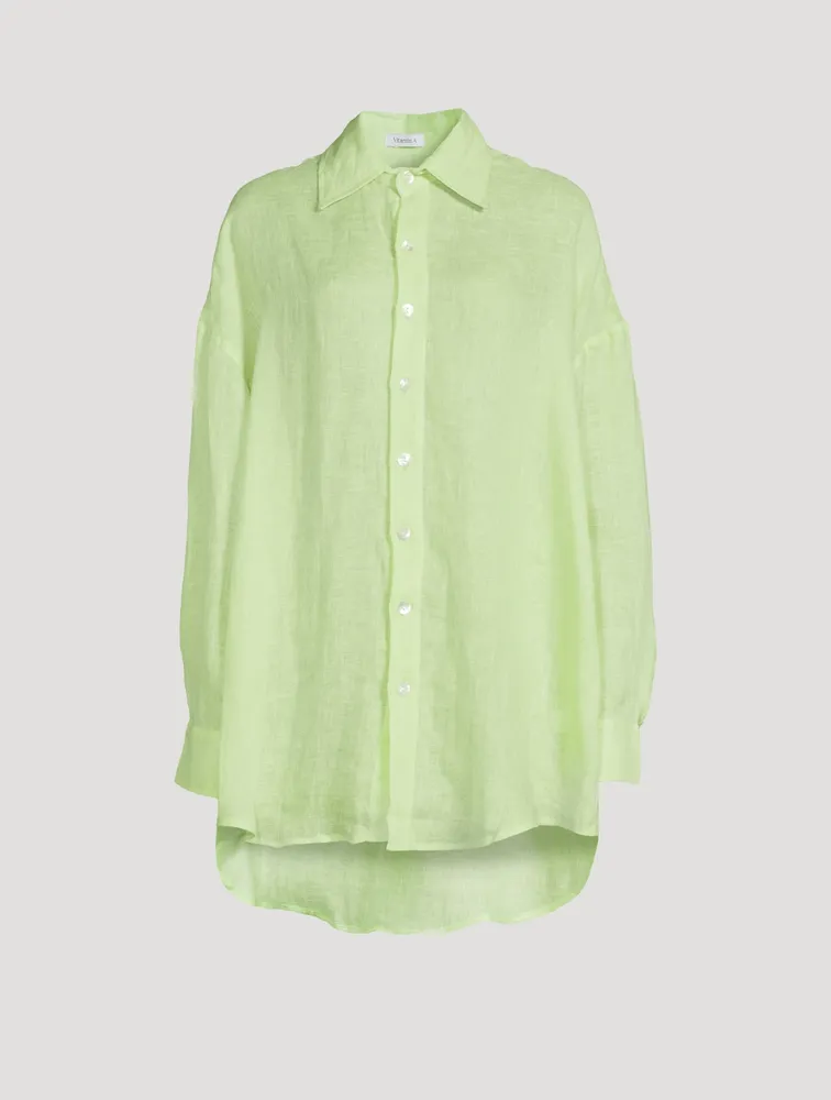 Playa Linen Oversized Shirt
