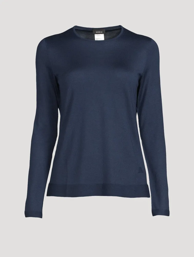 Cashmere And Silk Sweater