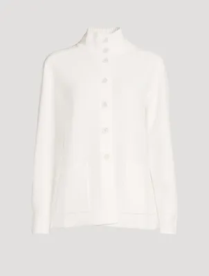 Cashmere Knit Jacket